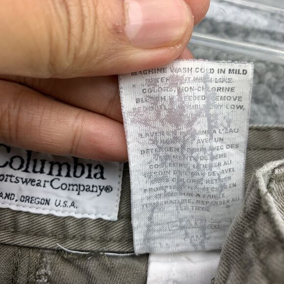 Columbia Sportswear Mens Cargo Shorts Size 36 Regular Fit Hiking Outdoor - Picture 10 of 13